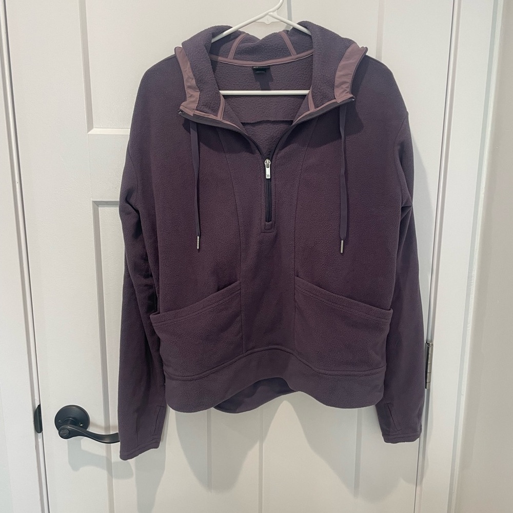 Target- Purple Half-Zip Hoodie with Pockets
